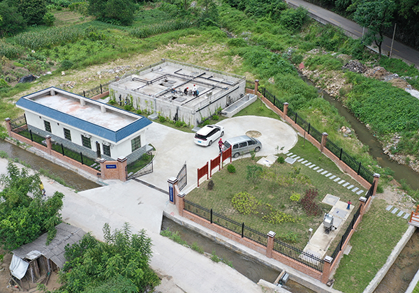 廣東整縣推進村鎮(zhèn)污水處理15個示范項目之一，提高陽山縣縣城污水處理率，改善城鄉(xiāng)人居環(huán)境
